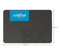 SSD interne Crucial BX500 2,5" 1TO Noir G