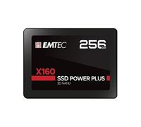 Emtec SSD Interne X160 ECSSD256GNX160 256Go 2.5 520Mo/s SATA 6Gb/s Noir multicolour G