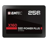 Emtec SSD Interne X160 ECSSD256GNX160 256Go 2.5 520Mo/s SATA 6Gb/s Noir multicolour G