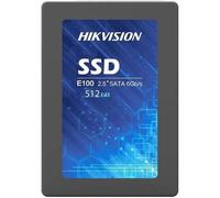 SSD Interne - HIKVISION - 2.5"" 512 Go E100 SATA 6.0Gbps SATA-III 3D TLC 550 MB/s 240 TB (HS-SSD-E100/512G)