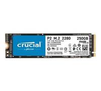 SSD interne M.2 Nvme Crucial P2 250GB Noir G