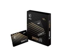 MSI SPATIUM S270 SATA 2.5 480GB disque SSD 480 Go 2.5" Série ATA III 3D NAND