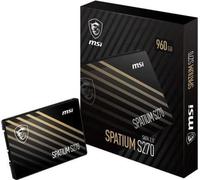 SSD interne - MSI - SPATIUM S270 - 480Go - SATA 2.5 - Vitesses fulgurantes