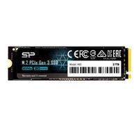 SSD Interne Silicon Power SP512GBP34A60M28 512Go M.2 2 200Mo/s PCIe Gen3x4 Noir A60