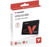SSD interne - VERBATIM - VI550 S3 - SATA III - 256 Go - 2,5""