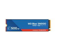SanDisk SSD NVMe WD Blue SN5100 500 Go M.2 2280 PCIe Gen4 6600MB/s nCache 4.0 SanDisk 3D CBA NAND