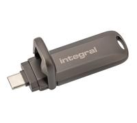 SSD portable - INTEGRAL - Turbo-C Metal - 256 Go - Externe - USB 3.2 Gen 2x2