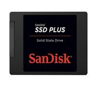 SanDisk SSD interne Plus SDSSDA-480G-G26 480 Go 2,5" SATA III 6 Gbit/s 535 Mo/s Noir