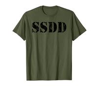 SSDD - Same Shit Different Day - Texte du jargon américain de l'argot militaire T-Shirt