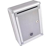 SSDDLZEQ Boîtes aux Lettres suspendues Boîte à suggestions Murale verrouillable for contenir des enveloppes et des Documents(Front Slot)