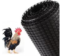 SSDDLZEQ Clôture extérieure réutilisable en plastique pour le jardinage - Barrière de sécurité pour animaux domestiques, cerfs, poulets, chiens, lapins (1 x 50 m)