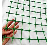 SSDDLZEQ Clôture verte en maille plastique réutilisable pour lapins, chèvres, cerfs, clôture temporaire (1 x 25 m)