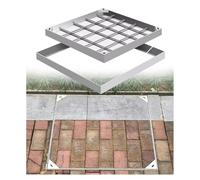 SSDDLZEQ Couvercle de Chambre d'inspection encastré de Style Jardin Ornementation de Jardin(31.5x31.5x2in)