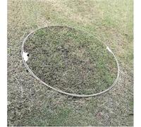 SSDDLZEQ Couvercle de Trappe d'inspection Circulaire encastré en Acier Inoxydable Ornementation de Jardin(D 400 mm)