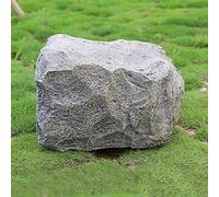 SSDDLZEQ Décoration en Pierre reconstituée à Grande échelle, couvercles de Regards dissimulés Ornementation de Jardin(Grigio,A 13.8 * 13.8 * 19.7in)