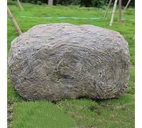 SSDDLZEQ Décoration en Pierre reconstituée à Grande échelle, couvercles de Regards dissimulés Ornementation de Jardin(Grigio,E 24.8 * 17.7 * 33.5in)