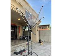 SSDDLZEQ Filets d'entraînement de Basket Filet de Basket-Ball Pliant, entraîneur de tir Portable, Filet de barrière de Basket-Ball Vertical Robuste, équipement d'entraînement de Basket-Ball