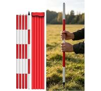 SSDDLZEQ Haute précision Tige d'enquête en Aluminium for l'étude de la Construction de Mesure de Profondeur(5 meters/16.4 ft)