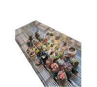 SSDDLZEQ Installation d'une tôle perforée en Acier Inoxydable 304, d'un Grillage Industriel, d'un Grillage Anti-Chute for fenêtre(80x50 cm)