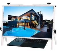 SSDDLZEQ Loupe d'écran d'ordinateur Portable 22 Pouces, loupe d'écran d'ordinateur Portable Haute définition 3D, Compatible avec 15/16/17/18/20/21