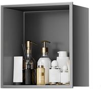 SSDDLZEQ Niche de Douche encastrée en Acier Inoxydable 304 for Un Rangement de Salle de Bain sans Effort Étagères de Rangement(Grigio)