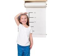 SSDDLZEQ Support de rouleau de papier kraft à suspendre au mur, distributeur de rouleaux de papier kraft avec étagère de rangement, tableau à messages (distributeur, 64 cm)