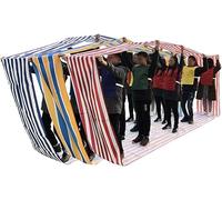 SSDDLZEQ Tapis de Course for Adultes et Enfants, 3 pièces, Jeu de compétition Amusant en Groupe(Kids-4M)
