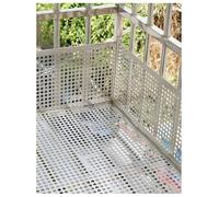 SSDDLZEQ Tôle perforée en Acier Inoxydable 304, Plaque en métal déployé, Grille décorative for la Ventilation(67x100 cm)