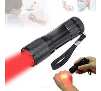 SSDDLZEQ Vein Finder Viewer, Lampe de Poche Portable avec 9 lumières LED infrarouges, Recherche Facile des veines sous-cutanées for infirmière, étudiant en médecine