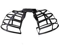 SSDH Victorian Double Pannier Jupon Baroque Robe Jupe Femme Jupon Crinoline (Noir) Taille Unique