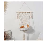 SSDHUA Hamac fait à la main pour chat et chien - Balançoire à suspendre - Design nid de chat - Décoration d'intérieur élégante - Décoration d'intérieur - Maison pour chat - Personnalité - Hamac E