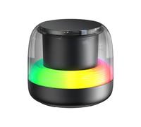 Ssdkpe Petits haut-parleurs | Caisson de basses sans fil 5.0 avec lumière , lecteur de musique audio avec 7 préréglages de lumière dégradée pour l'extérieur, voyage, randonnée, camping, plage