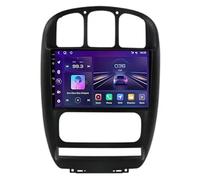SSFENG Autoradio Écran Tactile De Navigation pour Chrysler Grand Voyager RS 2000-2012, avec Bluetooth Navigation et caméra de recul Charge Le contrôle du Volant,4 Core WiFi 2G+32G