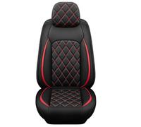 SSFENG Housse de Siege Voiture pour Smart fortwo W450 W451 W453, Cuir Ensemble de Housses Siège Protection Siège Accessoire, Red-Standard