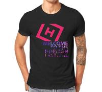 SSGTCKFM Welcome Graphic Tshirt Forza Horizon Style Comfortable T Shirt Men Short Sleeve Gift Clothes Black