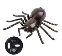 Ssguopte RC Tarantula Spider Toy réaliste de télécommande de télécommande USB Rechargeable pour Halloween Prank Party