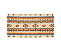 SSGVLPTO Bannière imprimée amérindienne, décoration sur le thème de fête, bannières personnalisées, drapeau à suspendre pour les vacances