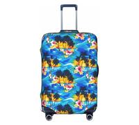 SSGVLPTO Palm Tree.Housse de bagage imprimée,Housse de protection de bagage,Housse de bagage résistante à l'usure, Blanc, M, blanc, M