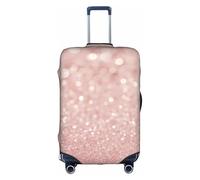 SSGVLPTO Pink Beach Housse de bagage imprimée Housse de protection pour bagages Résistant à l'usure Blanc L, blanc, L