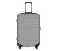 SSGVLPTO ZigZag Housse de bagage imprimée à rayures, housse de protection pour bagages, résistante à l'usure, blanc, taille S, blanc, S