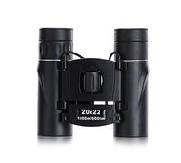 SSHHM Haute Puissance Télescope Binoculaire avec Vision Nocturne à Faible Luminosité, étanche, Caoutchouc de Haute Qualité et Durable/Noir / 20×22