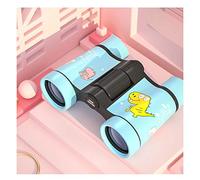 SSHHM Télescope Binoculaire, Adapté aux Enfants, léger et Portable, Protection des yeux, Facile à Utiliser, Activités de Plein air/bleu / 85×105