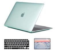 SsHhUu Coque pour Macbook Pro 13 Pouces (Sortie en 2016~2020) Modèle A2338/A2251/A2289/A2159/A1989/A1706/A1708, Plastique Coque Rigide Housse Étui et Couverture de Clavier & Protecteur d'écran, Vert