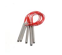SSIMOO Cartouche chauffante 9.5mm x 225mm-255mm 530W-600W, élément Chauffant à Une extrémité, AC 110V/220V/380V, 201SUS, 5 pièces/lot Kindly (Size : 220V, Color : 530W 9.5x225mm)