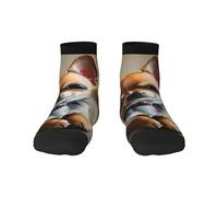 SSIMOO Chaussettes fantaisie pour femme Motif Chihuahua Dog 1 - Confortables - Avec motifs tendance - Pour homme et femme, Chihuahua 1, taille unique