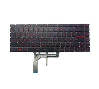 SSIMOO Clavier Rétro-Éclairé Compatible for MSI GF63 8RC 8RD MS-16R1 MS-16R4 GF65 Mince 9SD 9SE 10SD 10SE MS-16W1 GS65 GS65VR MS-16Q1 Kindly