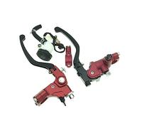 SSIMOO CNC 1 Paire 7/8; Embrayage À Câble Gauche PX-7 22 Mm Et Maître-Cylindre Hydraulique Droit 17,5/19 RCS (Color : Red 17.5 RCS)