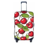 SSIMOO Housse de bagage élégante avec motif planète mignonne, expérience de style et fonctionnalité, parfait compagnon de voyage, Lovely Sweet Red Cherry 3, Medium