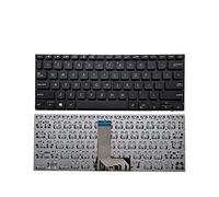 SSIMOO Nouveau Clavier Non rétroéclairé Compatible for ASUS Vivobook 14 X412 X412F X412FA X412U V4000D V4000U X409 A409M R424 V4000 V4000F Y406 Y406F Kindly (Color : Noir)