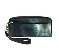 SSIMOO Trousse de maquillage portable avec imprimé planète univers, parfait compagnon de voyage, conçu pour de multiples utilisations, Planète Univers, One Size
